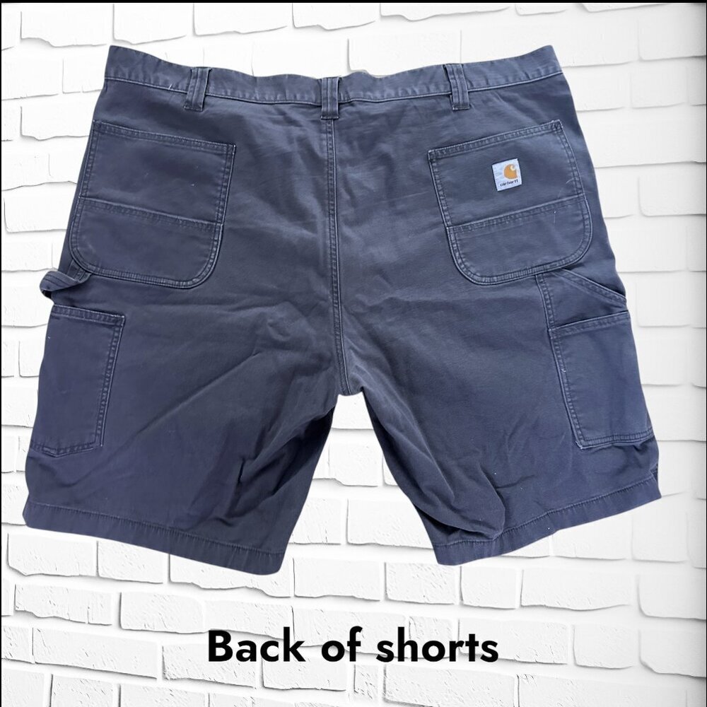 Carhartt Rugged Flex Relaxed Fit Canvas Utility Work Short S: 44" - Picture 2 of 4